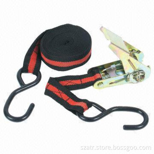 Car Buckle Tie Down with Natch Wheel, Sized 1-inch x 5m